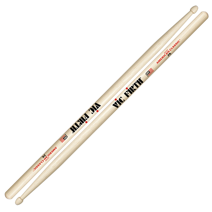 Dùi Trống Vic Firth 7A - American Classic Hickory Drumsticks - Kèm Móng Gảy DreamMaker