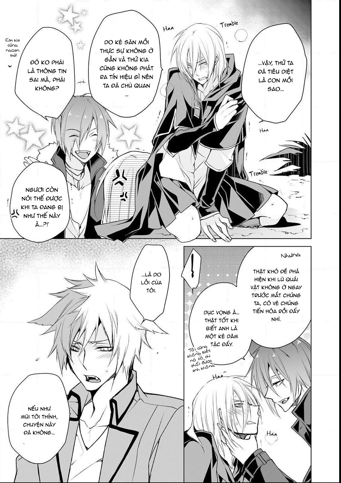 anh chàng người sói và tiểu thuyết gia lập dị chapter 6.2 6