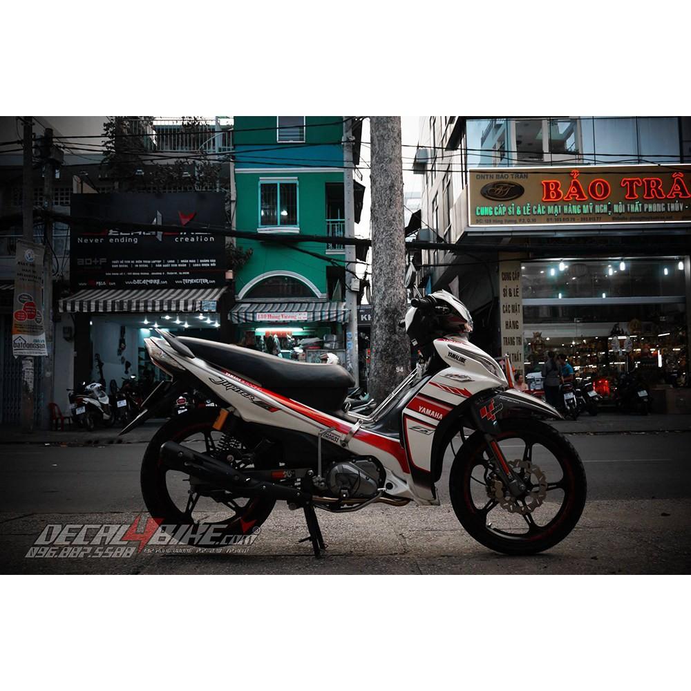 Tem dành cho xe JUPITER RC ĐỎ TRẮNG