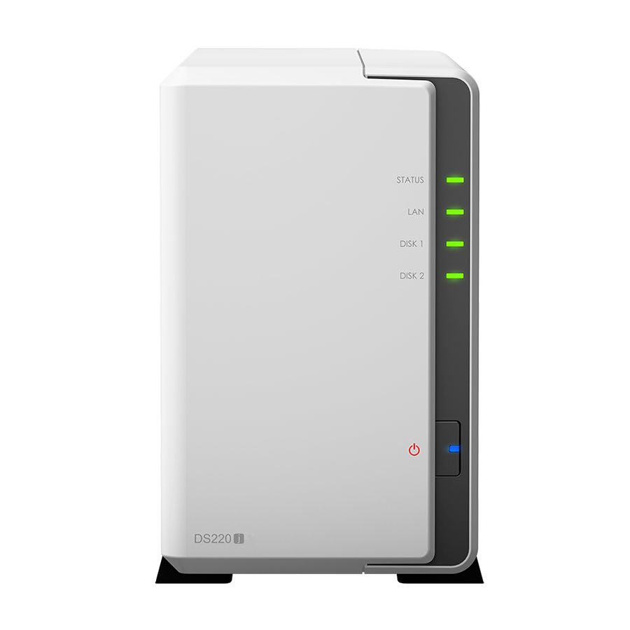 Thiết Bị Lưu Trữ Nas Synology DS 220J Hàng Chính Hãng