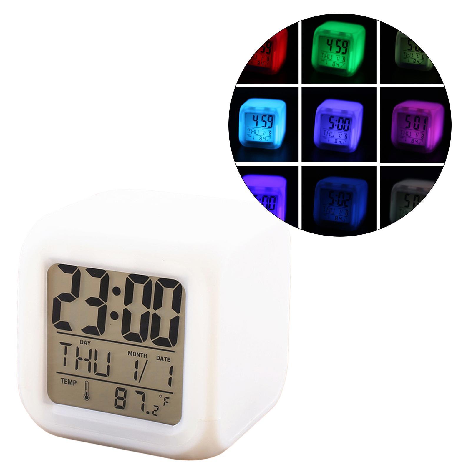 Clock Soft Nightlight Handheld Sized for Room Decor
