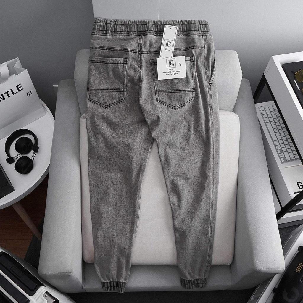 Quần jean jogger bigsize nam siêu co giãn tới 140kg