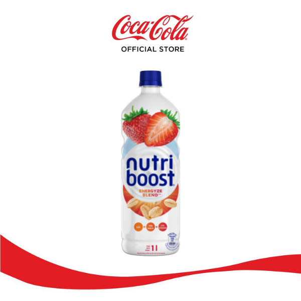 Lốc 6 Chai Sữa Nutri Boost Hương Dâu Chai 1L/Chai Sale 4.4 Coca-Cola Official Store