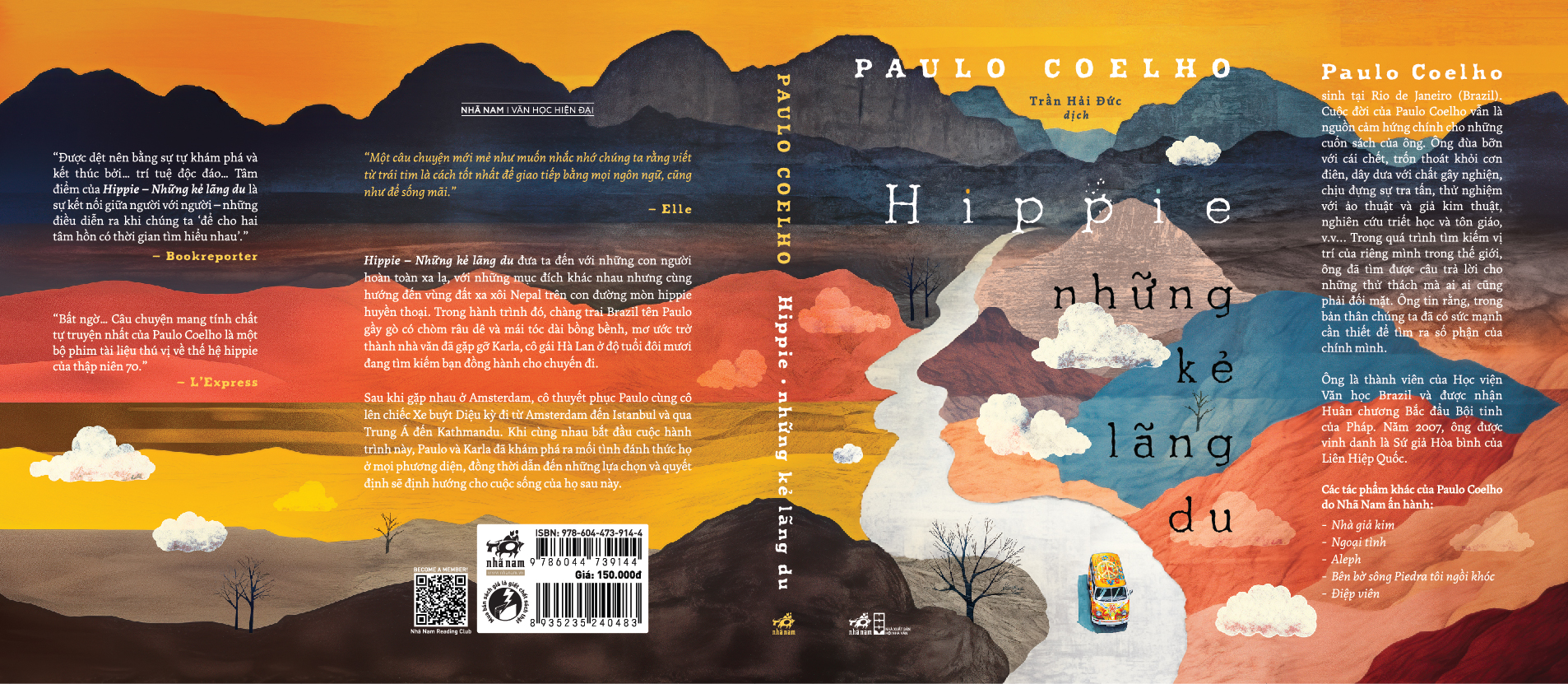 Sách - Hippie những kẻ lãng du (Paulo Coelho) - Nhã Nam Official