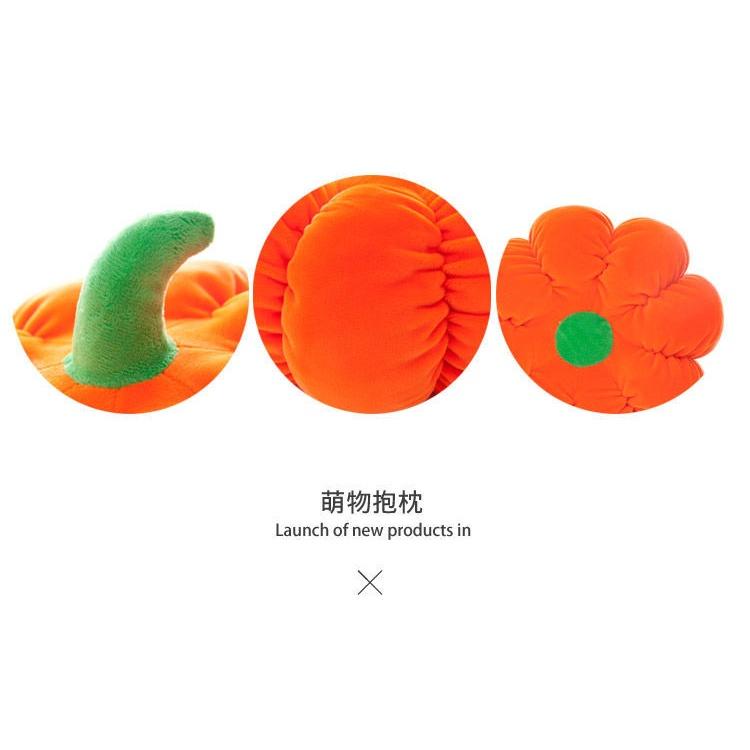 Gối nhồi bông 50cm hình quả bí ngô Halloween