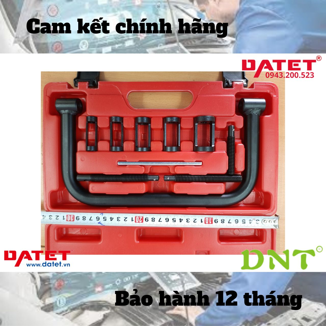 Bộ cảo xupap ôtô, xe máy 11 chi tiết DN-A1002