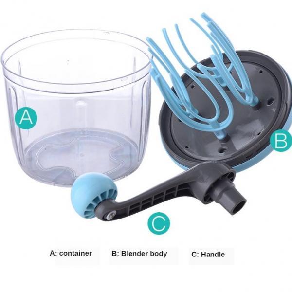 New Manual Egg Beater Hand-cranked Whisk Eggbeater Baking Supplies Tools