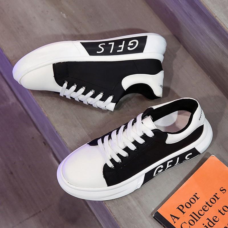 Giày Sneaker Màu Trắng Thiết Kế Đơn Giản Thời Trang Dành Cho Nữ