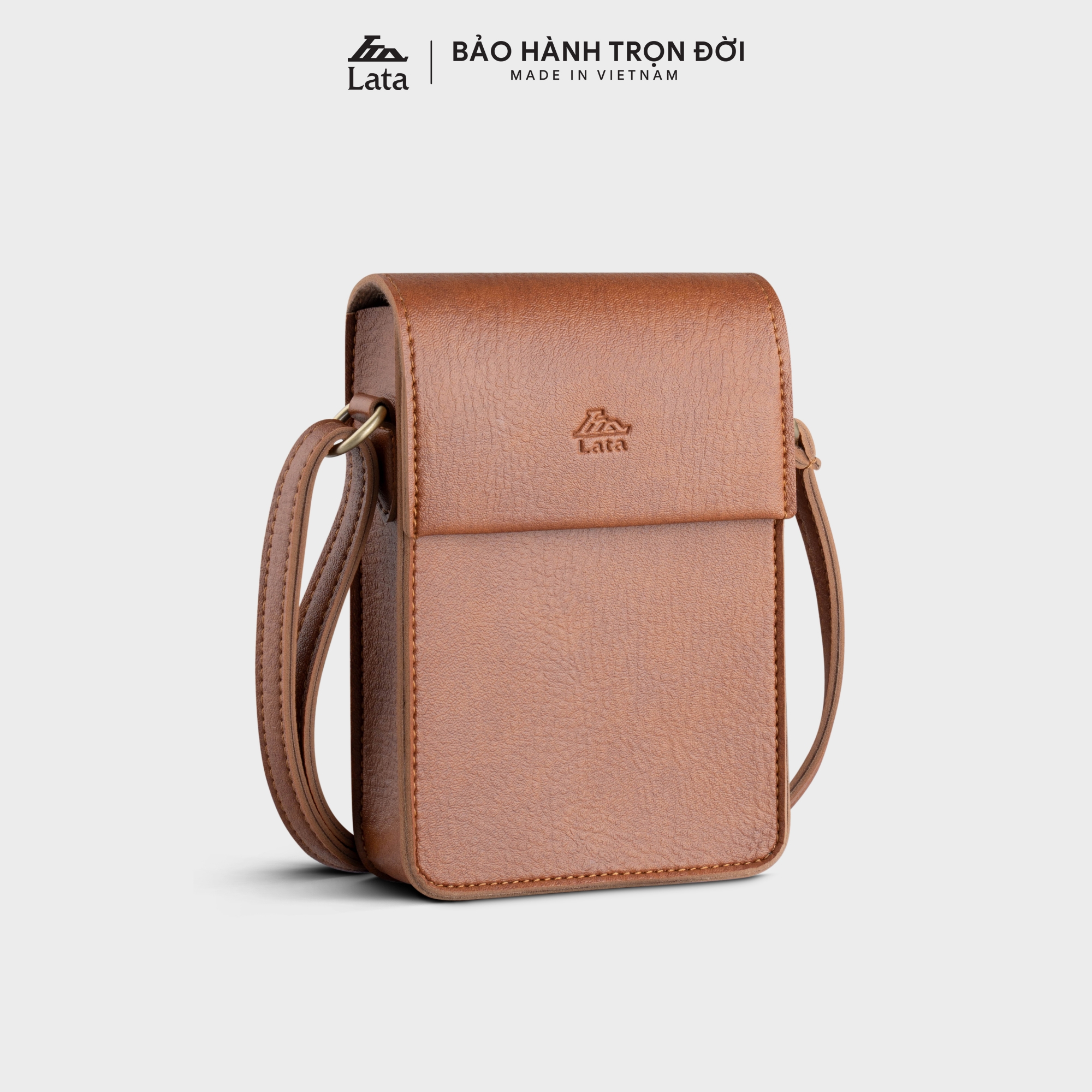 Túi Lata ( Thời trang nữ đi chơi size 12 - Túi đeo chéo da HN121 )
