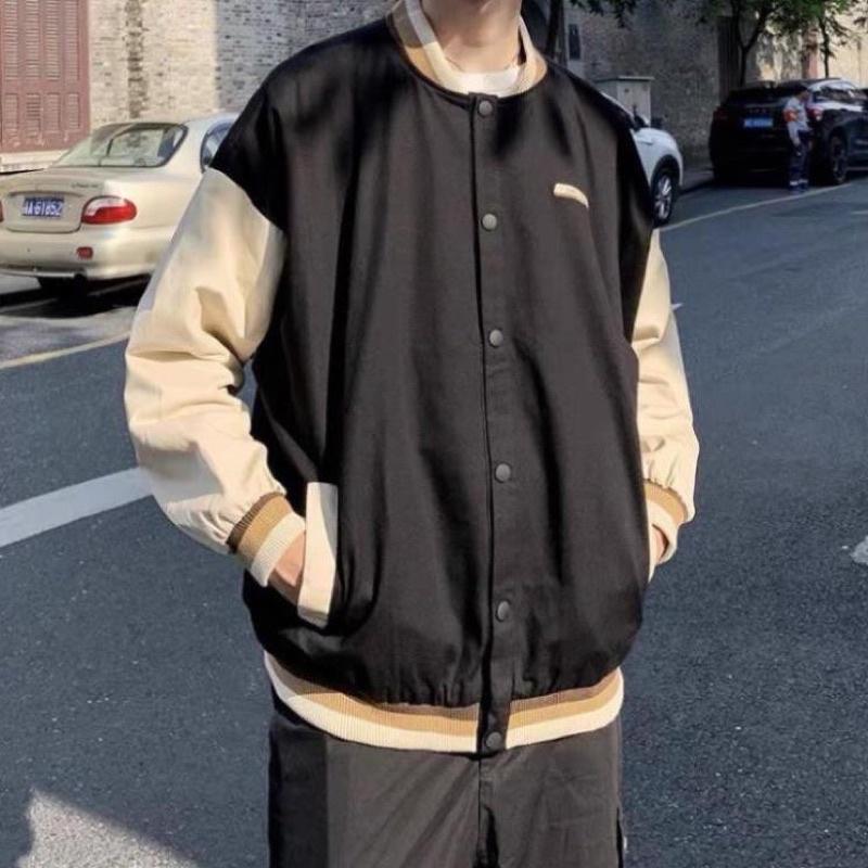 Áo Khoác Dù BOMBER WAS (màu Đen/Nâu)/ Jacket   Form Rộng Tay Dài Ulzzang Unisex