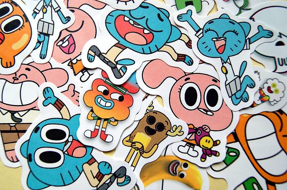 Set 60 Sticker Gumball