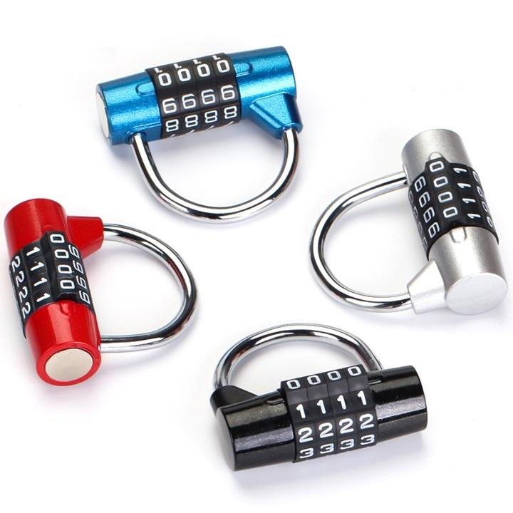 Ổ KHÓA CHỮ U 5 SỐ, CÀNG KHÓA 6.5MM CHỐNG KHOAN CẮT