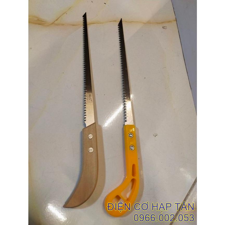 Cưa gỗ cầm tay cán nhựa vàng 225mm, CẮT CÂY MINI CẦM TAY Cưa thạch cao -