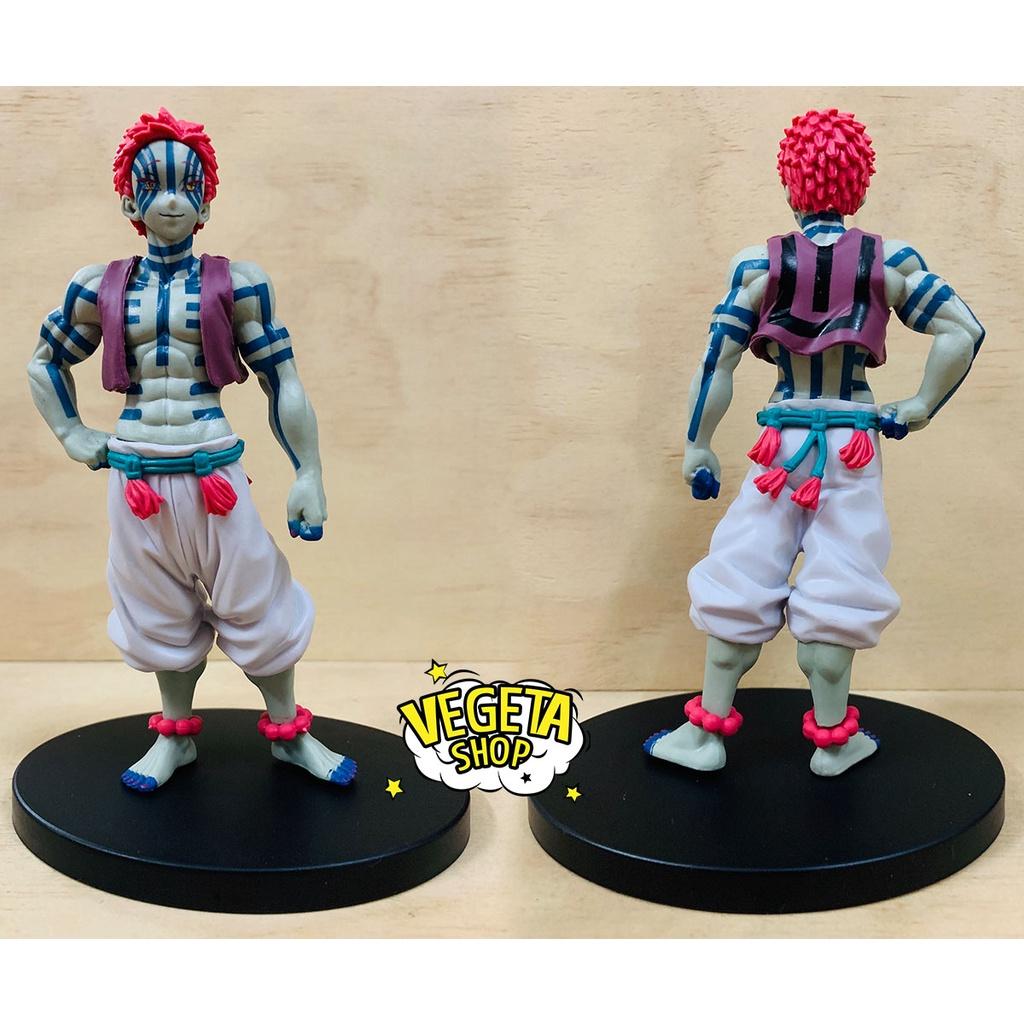 Mô hình Kimetsu No Yaiba - Mô hình thanh gươm diệt quỷ - Akaza - Thượng huyền tam - Thượng tam - Cao 17cm