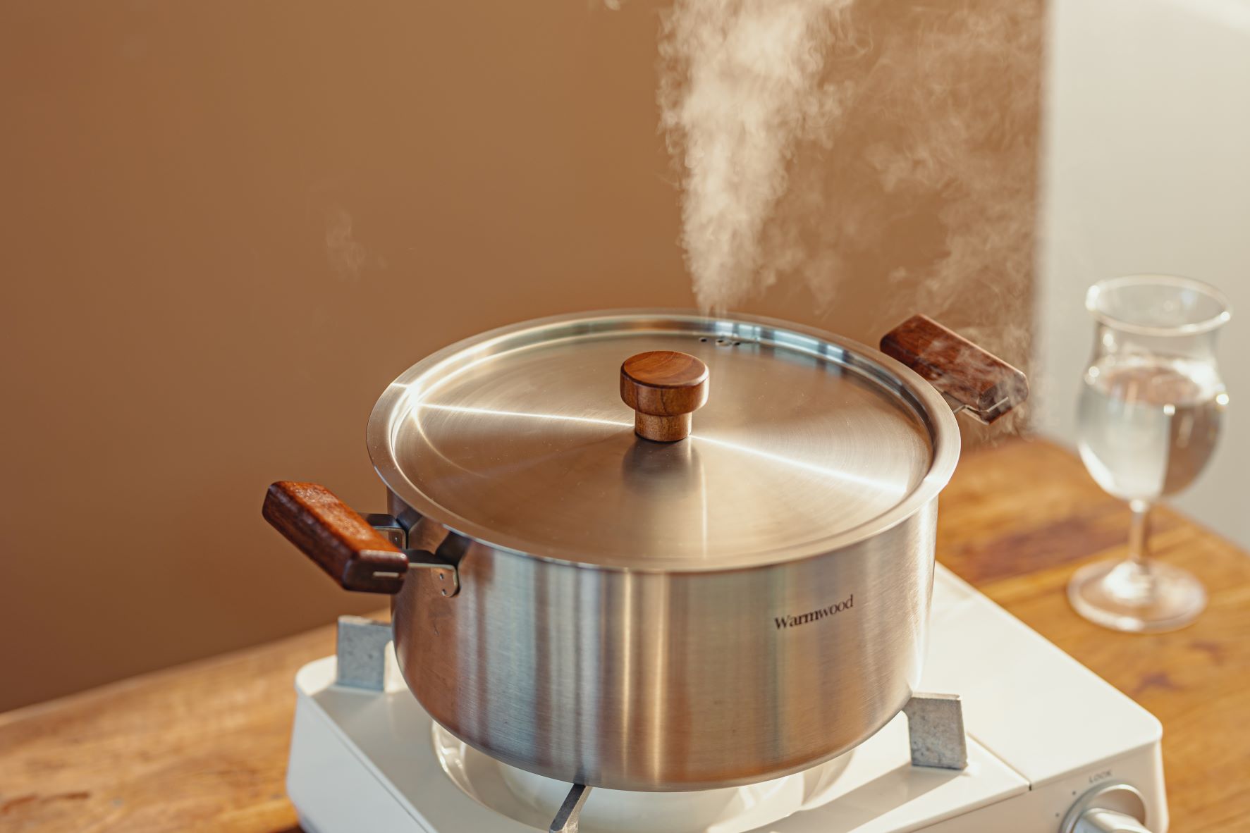 Bộ nồi chảo 05 món Dr.HOWS WarmWood: 4 nồi + 1 chảo