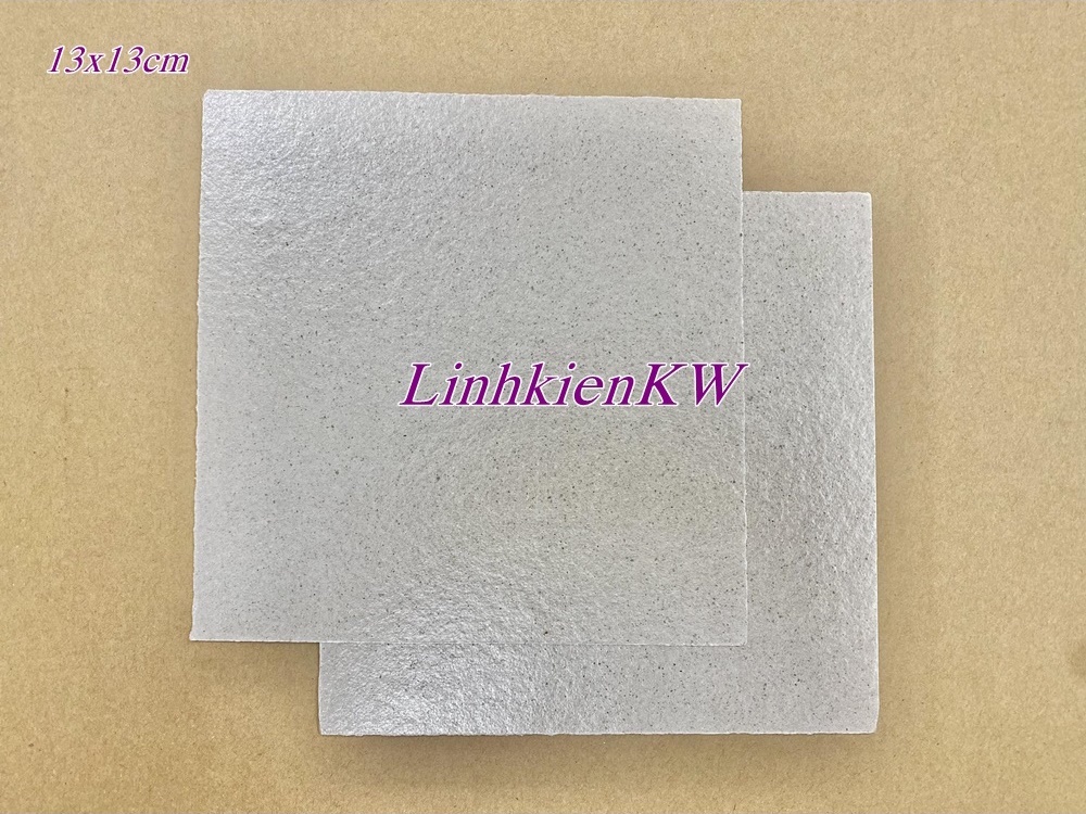 Tấm chắn sóng lò vi sóng 13cm x 13cm mới !