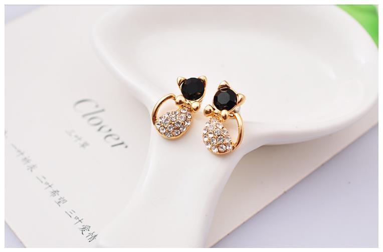 Combo 2 đôi Bông tai nữ hình dáng con hồ ly dễ thương