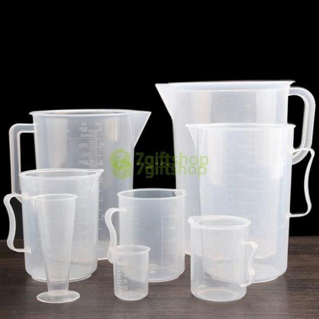 Ca đong có chia vạch nhựa các cỡ (từ 50 ml - 5000 ml)