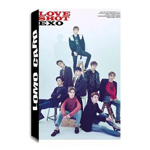 Bộ lomo card EXO Album LOVE SHOT