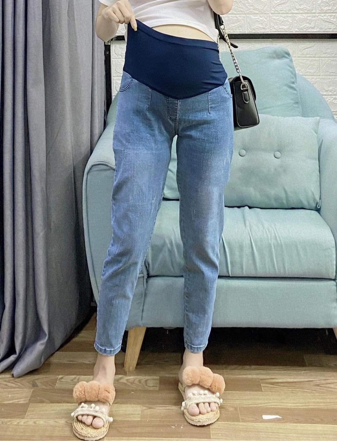 Quần jean bầu