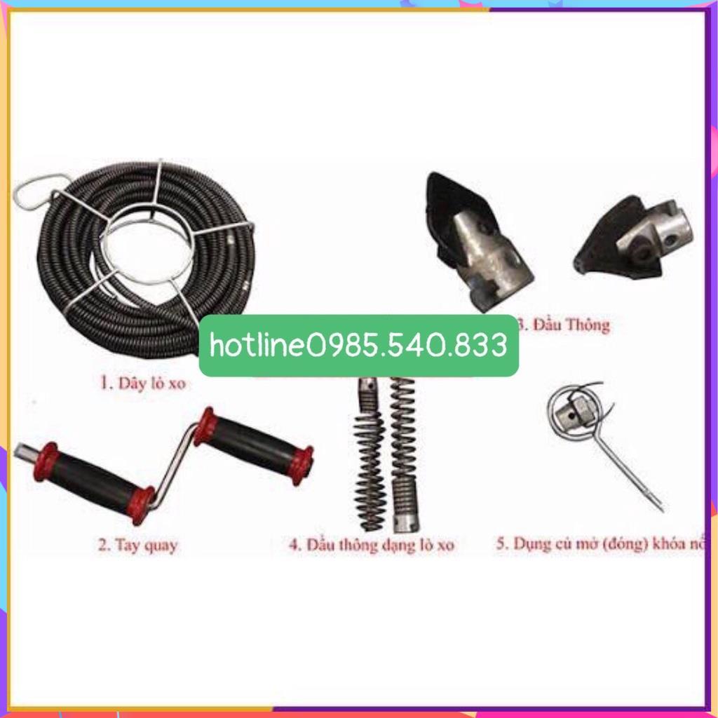 Tay quay dùng cho dây thông tắc cống
