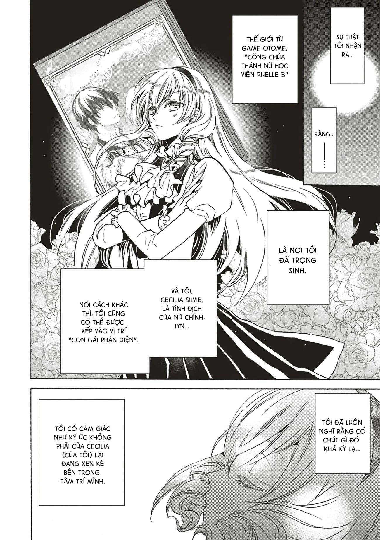 kẻ phản diện, cecilia silvie, không muốn chết, thế nên cô đã cải nam trang chapter 1.1 4
