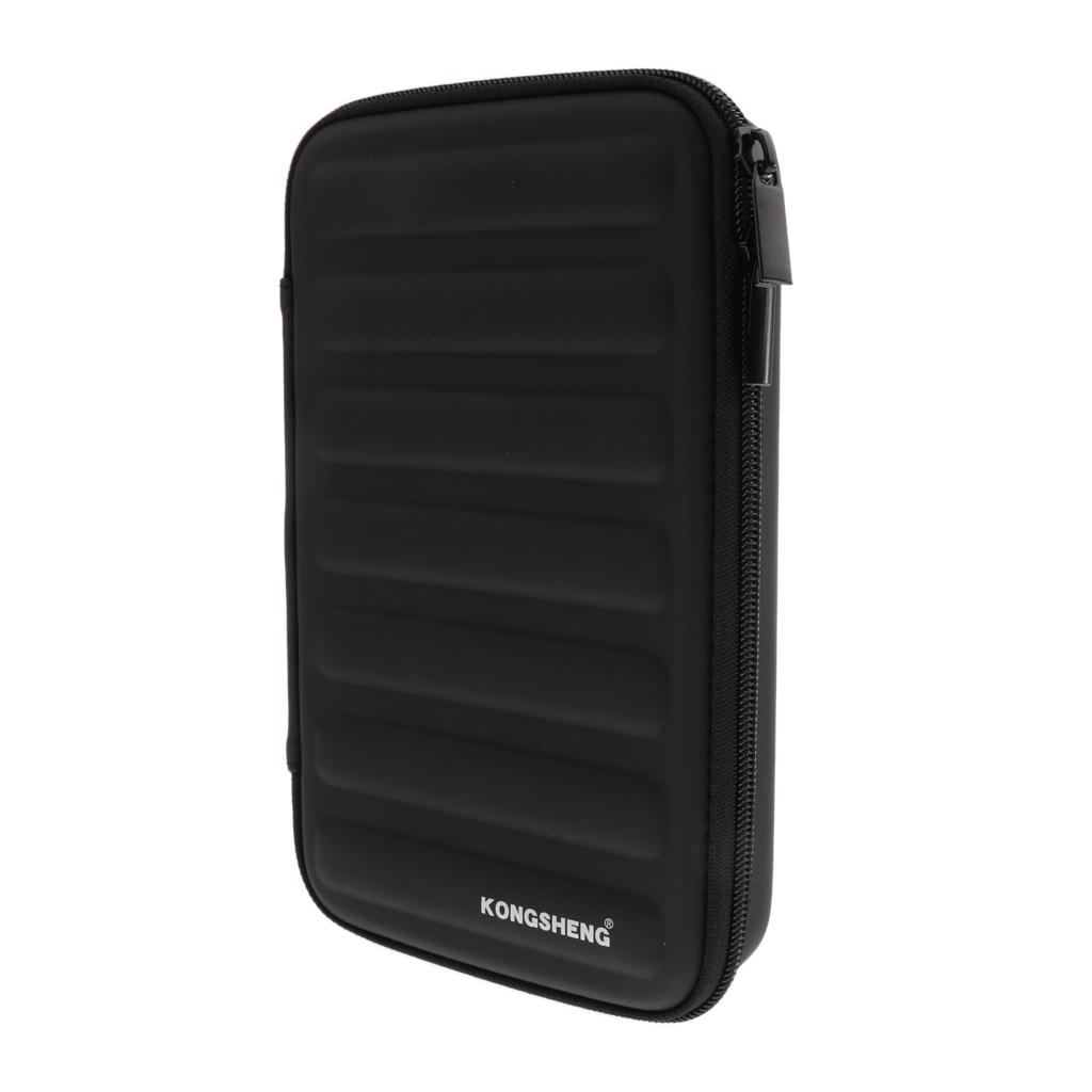 Sunnimix 10 Lỗ Kèn Harmonica Túi Bảo Quản Hộp Đen