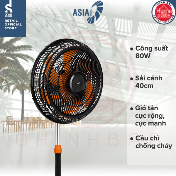 [ASIAvina] Quạt Turbo ASIAvina - Quạt đứng turbo ASIAvina DTB1601 - Hàng chính hãng