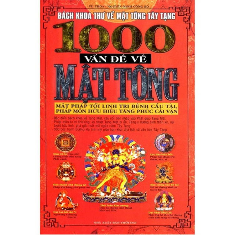 Sách - 1000 Vấn Đề Về Mật Tông - Nhiều tác giả - Nhà Xuất Bản Thời Đại - minh lâm