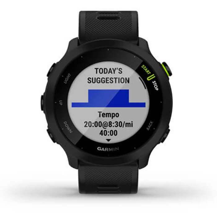 (Tặng Dán Cường Lực) Đồng Hồ Thông Minh Garmin Forerunner 55 Fr55 - Hàng Chính Hãng FPT