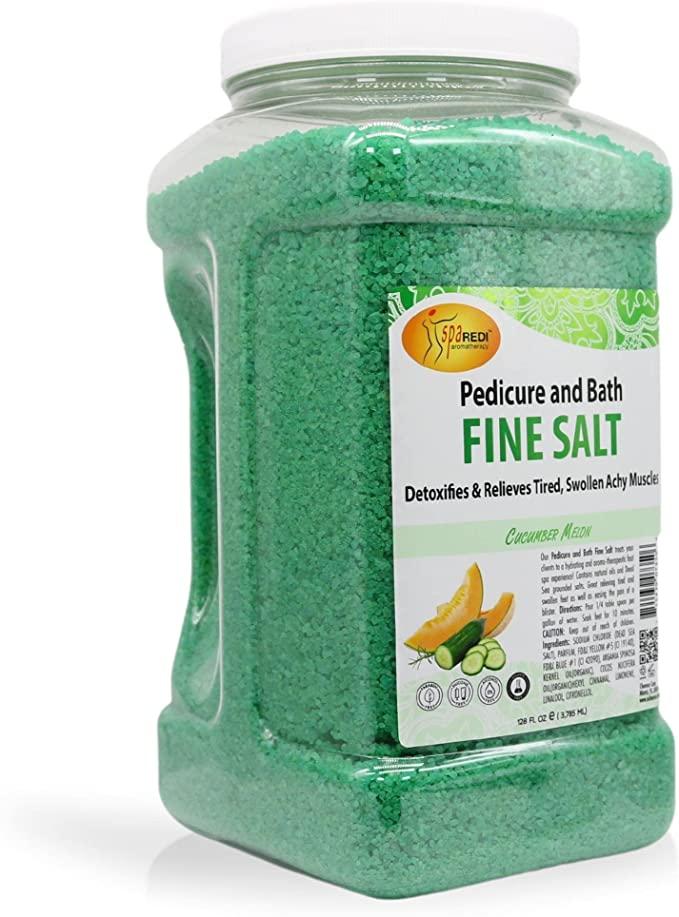 Muối tắm Pedi Bath Fine Salt mùi Dưa 3785 ml