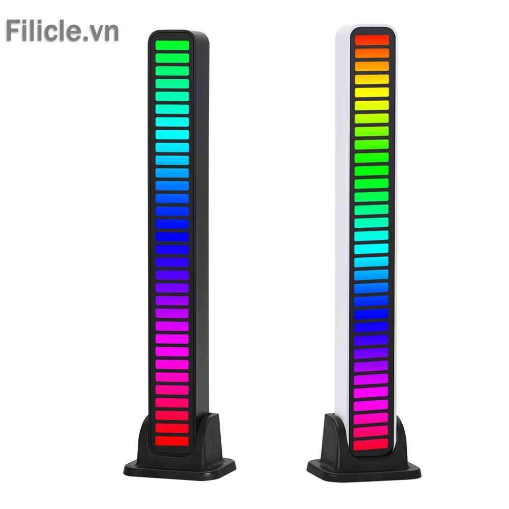 Thanh Đèn LED RGB 32 Bóng Loại C Điều Khiển Bằng Giọng Nói Tiện Dụng