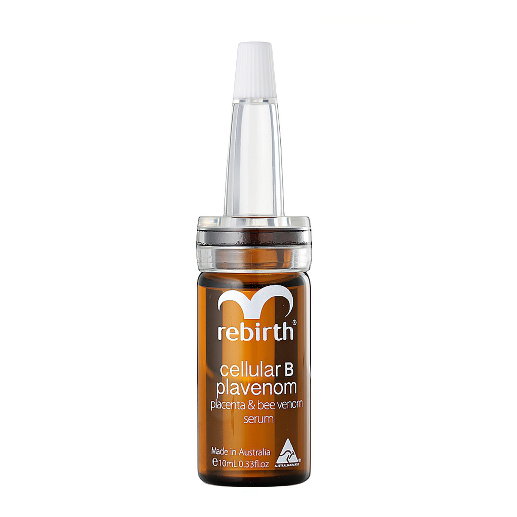 Serum tế bào gốc Nhau thai cừu và Nọc ong Rebirth Cellular B Plavenom 10ml - Ngăn ngừa sạm nám, chống lão hóa và làm trắng da