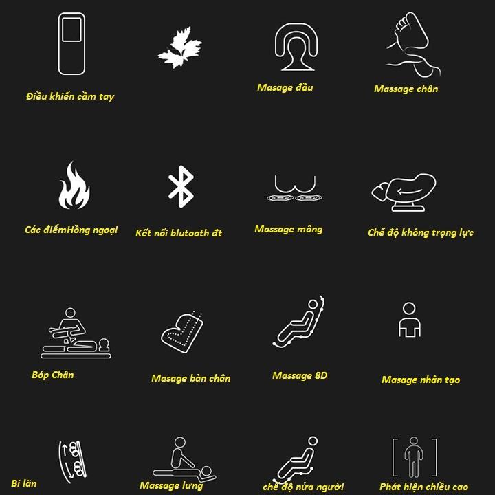 Ghế Massage Toàn Thân Cao Cấp kèm Màn Hình Cảm Ứng-ghế massage toàn thân hồng ngoại