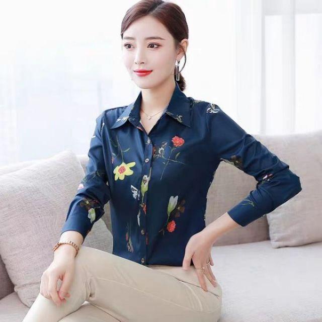Áo sơ mi hoa độc đáo thời trang