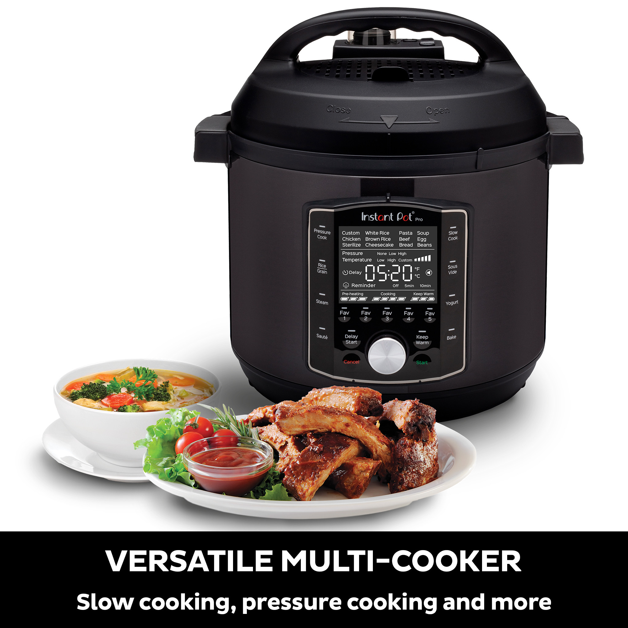 Nồi Áp Suất Điện Đa Năng INSTANT POT PRO 10-IN-1, 5.7L - Hàng Chính Hãng