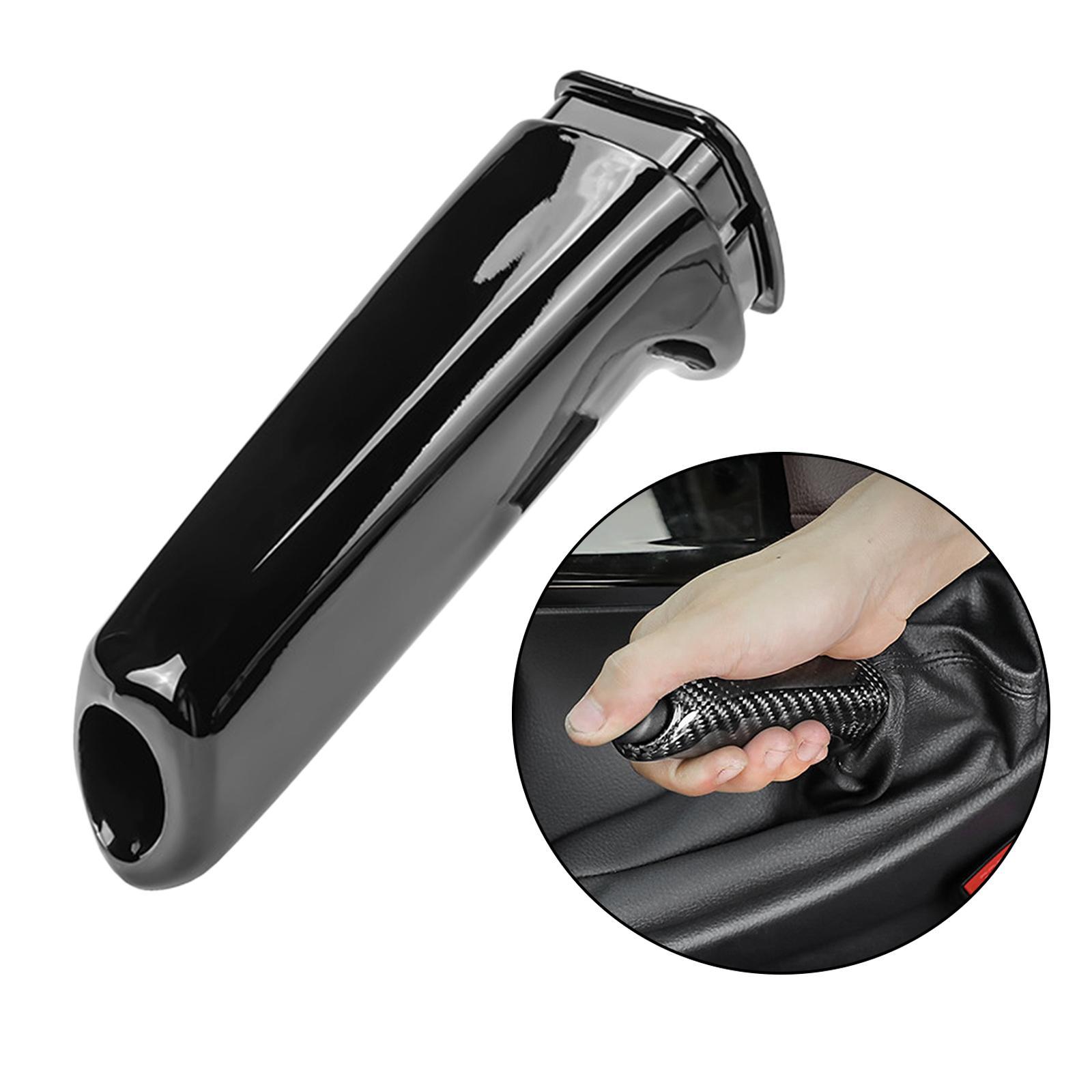 Handbrake Grip Cover Handle Sticker Car Handle Grip Cover Fits for Black