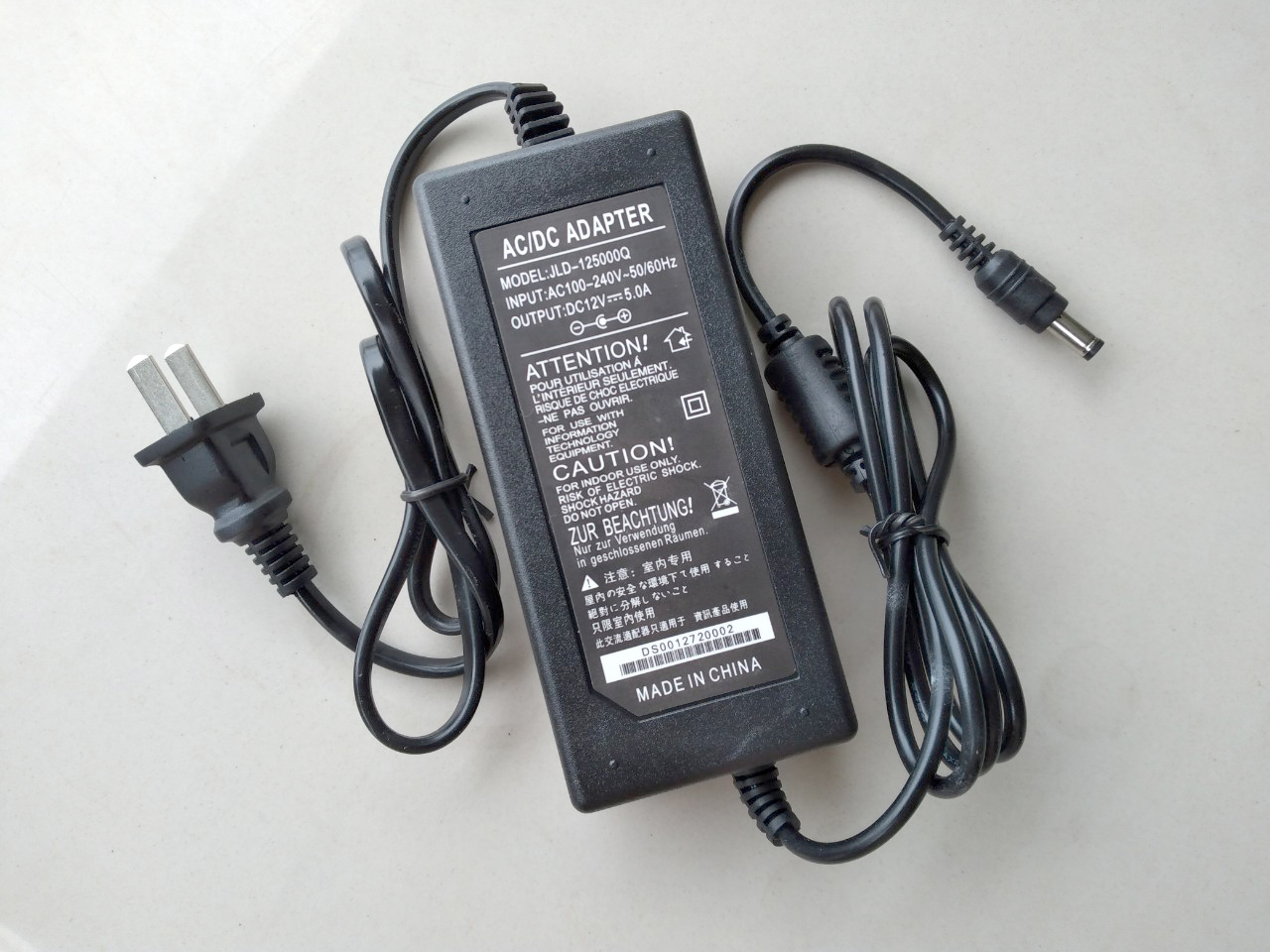 Nguồn điện biến thế adapter 220V ra 12V 5A 70W