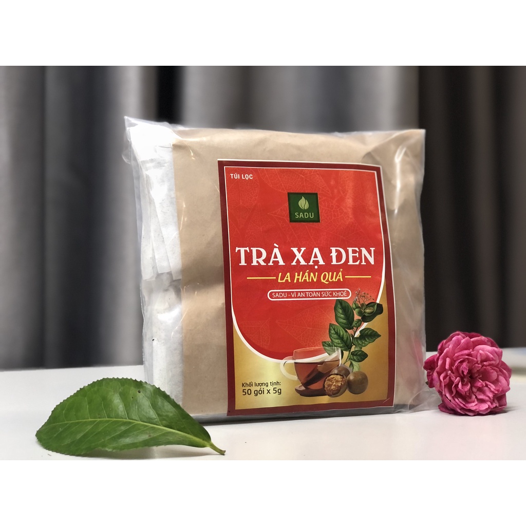 Trà Xạ đen la hán quả sadu gói 250g tăng cường chức năng gan, ung thư