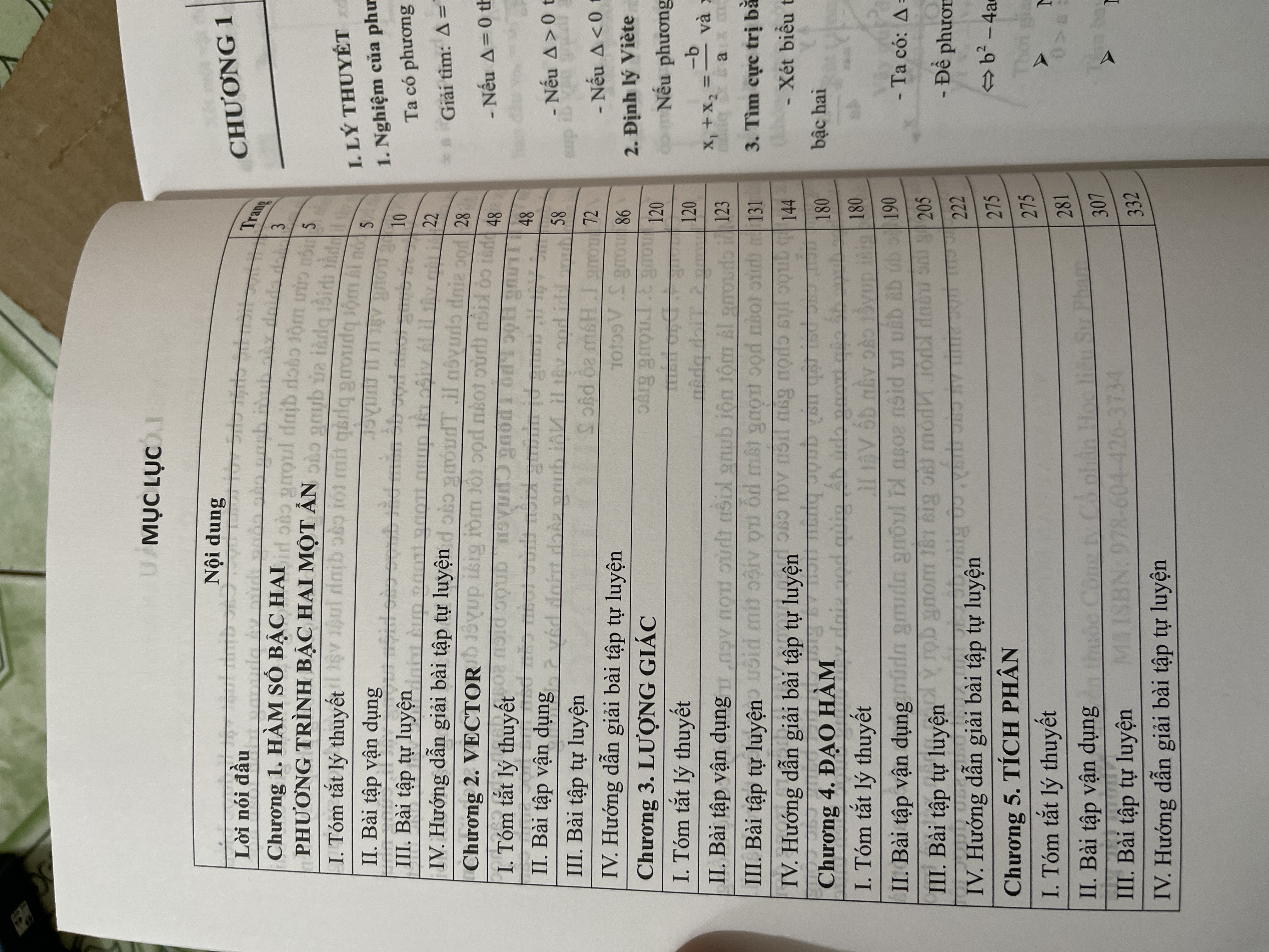 Sách toán cho vật lí chuyên trung học phổ thông