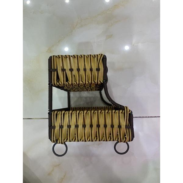 Kệ đựng mỹ phẩm,văn phòng phẩm 2 tầng nhỏ