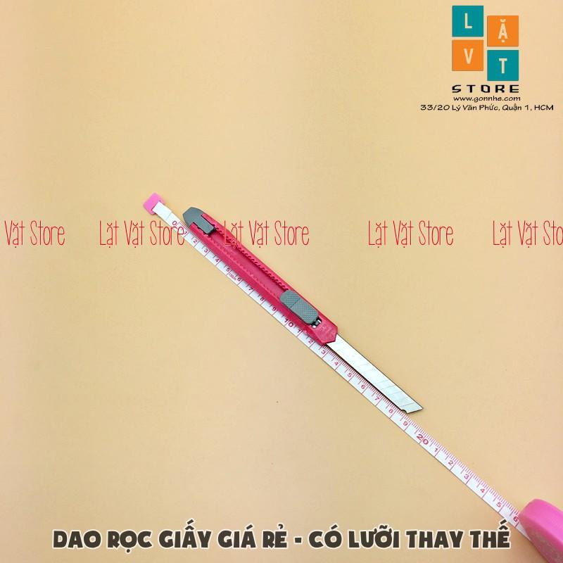 Dao Rọc Giấy Giá Rẻ - Có lưỡi thay thế - dao tiện ích