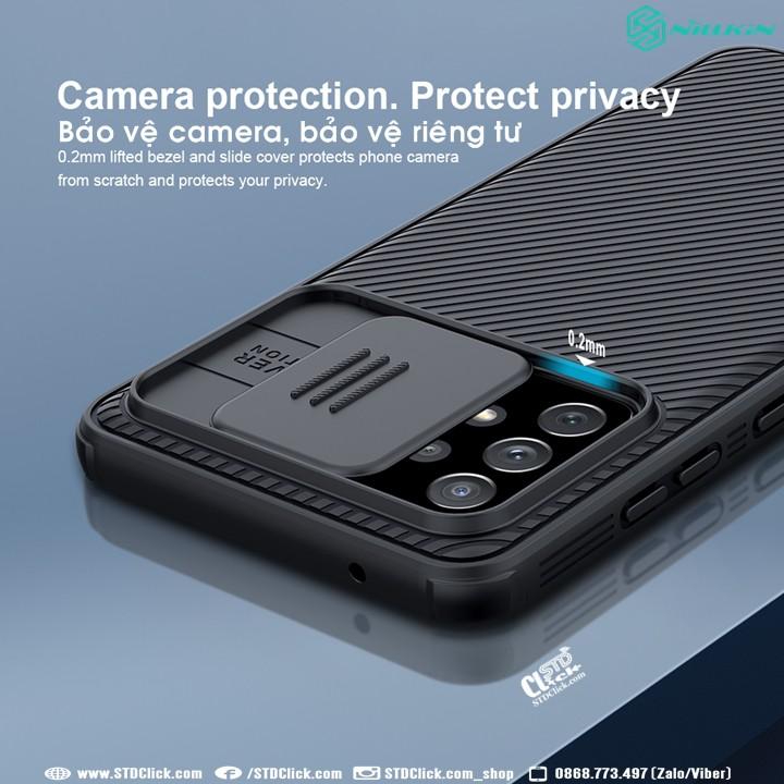 ỐP LƯNG DÀNH CHO ĐIỆN THOẠI SAMSUNG GALAXY A72 - A72 5G NILLKIN CAMSHIELD PRO BẢO VỆ CAMERA