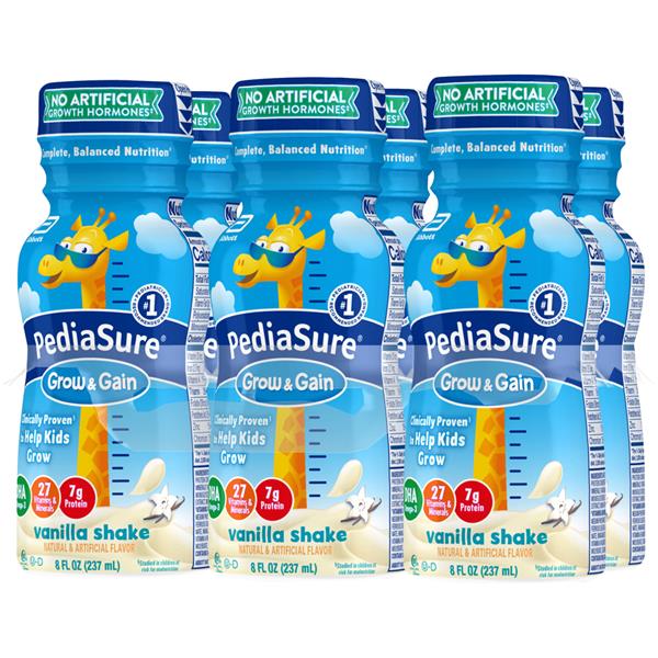 Thùng Sữa nước Pediasure Grow &amp; Gain hương Valina 237ml x 24 chai mẫu mới 2020