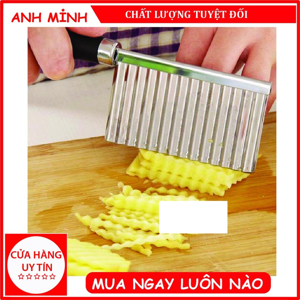 Dao cắt lượn sóng cắt củ quả, rau câu