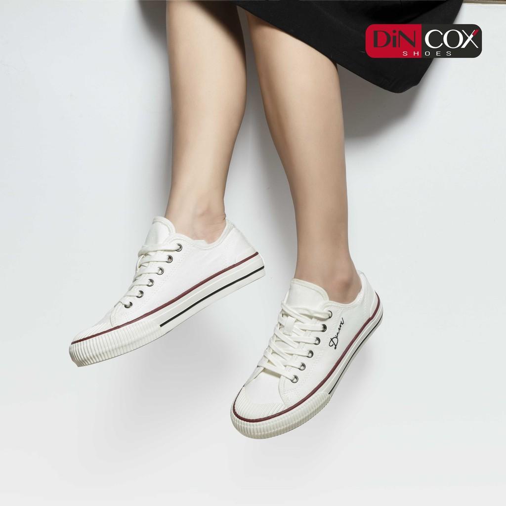 GIày Dincox Sneaker Nữ/Nam D21 White