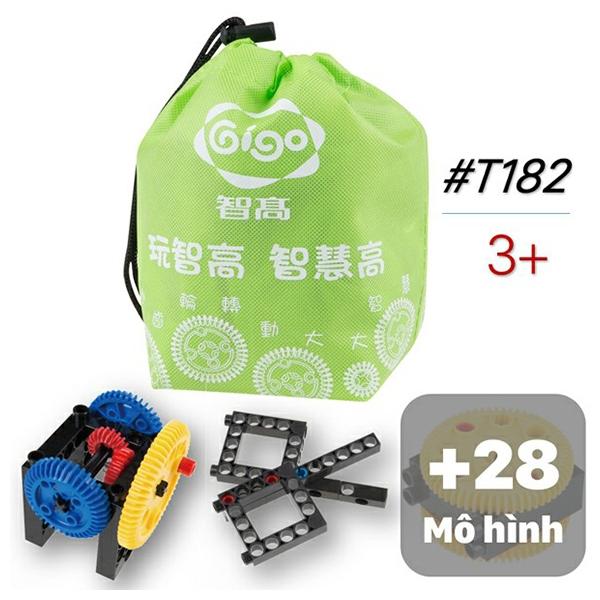 Đồ Chơi Gigo Lắp Ráp Mô Hình Đơn Giản - STEAM GEAR SET #T182