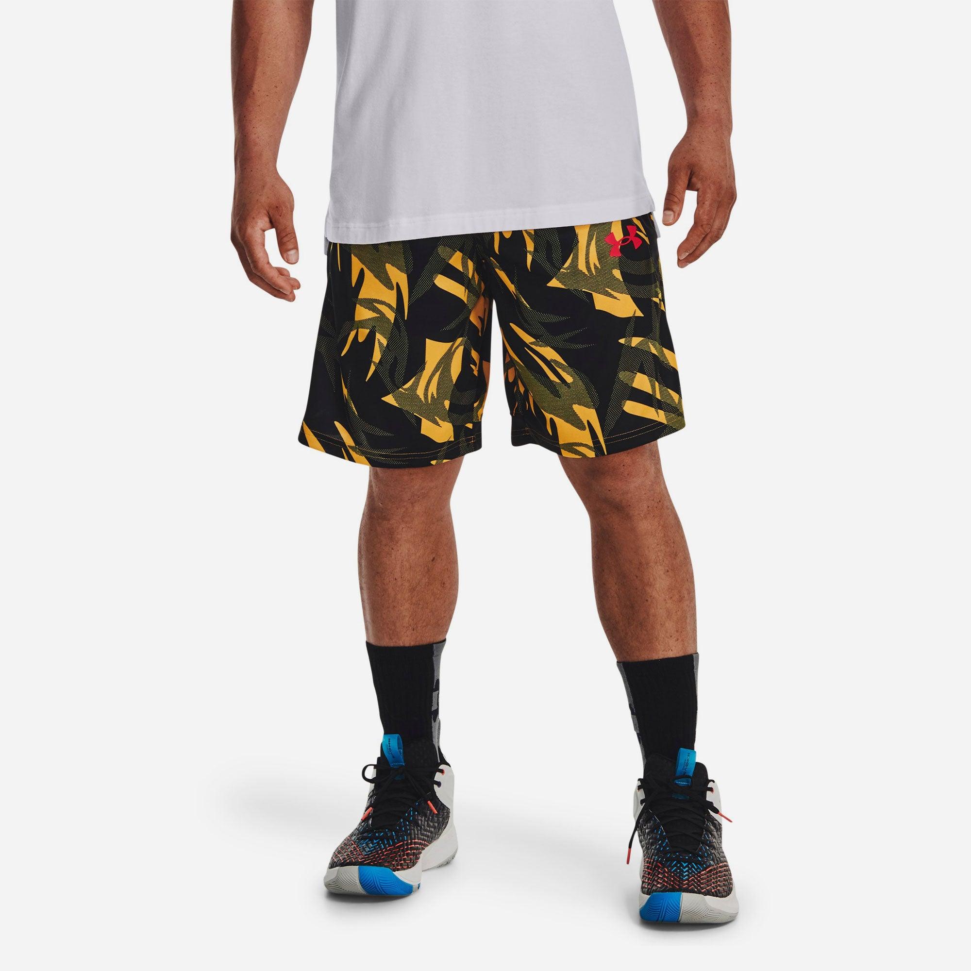 Quần ngắn thể thao nam Under Armour Baseline 10'' Print - 1370221