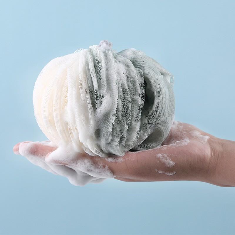 Bông tắm tròn cao cấp PE/ Bath Sponge/ Bath pouf