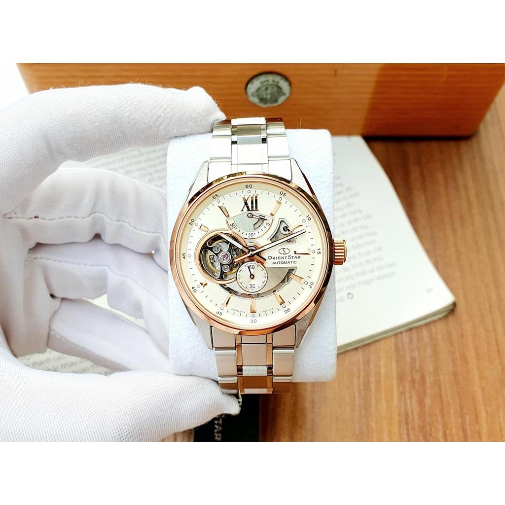 Đồng Hồ Nam Dây Thép Orient Star Contemporary Modern Skeleton RE-AV0123G00B (RK-AV0123G) - Size 41mm